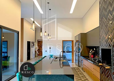 Cozinha Panorâmica, ampla e moderna